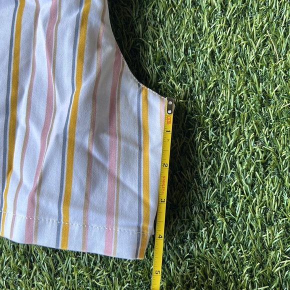 a.n.a mid-rise striped shorts - Picture 7 of 7